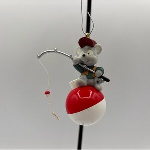 Hallmark Keepsake Ornament Dated 2002 Vintage Fishin Mission Handcrafted